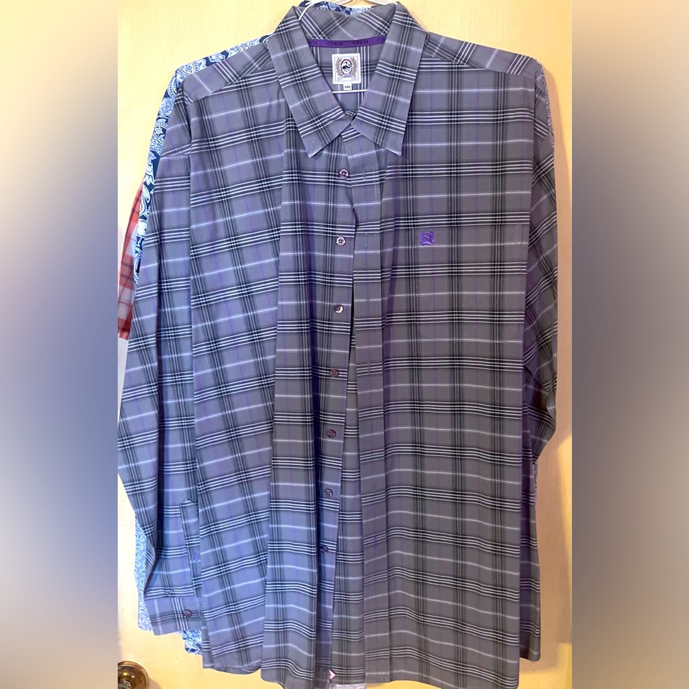 Long sleeve cinch western shirt